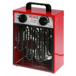 Тепловая электрическая пушка Ресанта ТЭП-3000Н 67/1/18 { 3000/1500 Вт, 220/230 В, 3.2 кг }